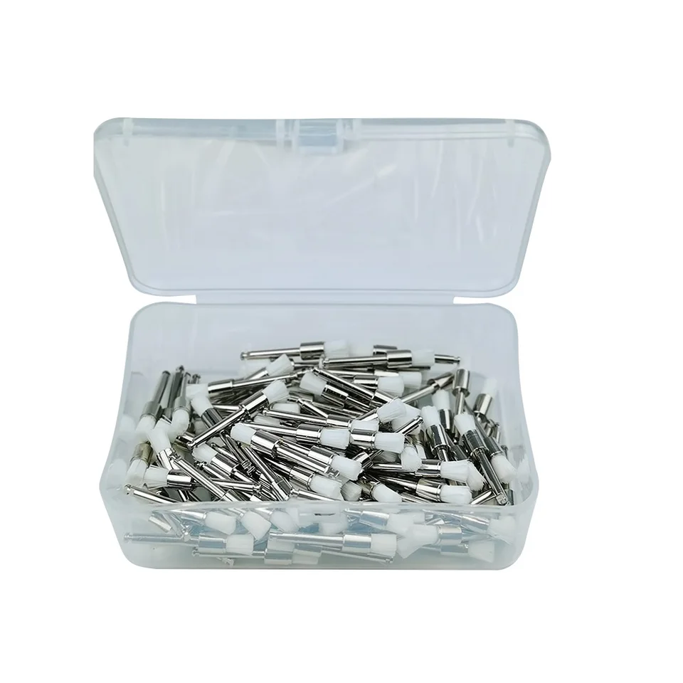 JUMTOP 100 Pz Spazzole Per Lucidatura Dentale Tipo Piatto - Foto 7