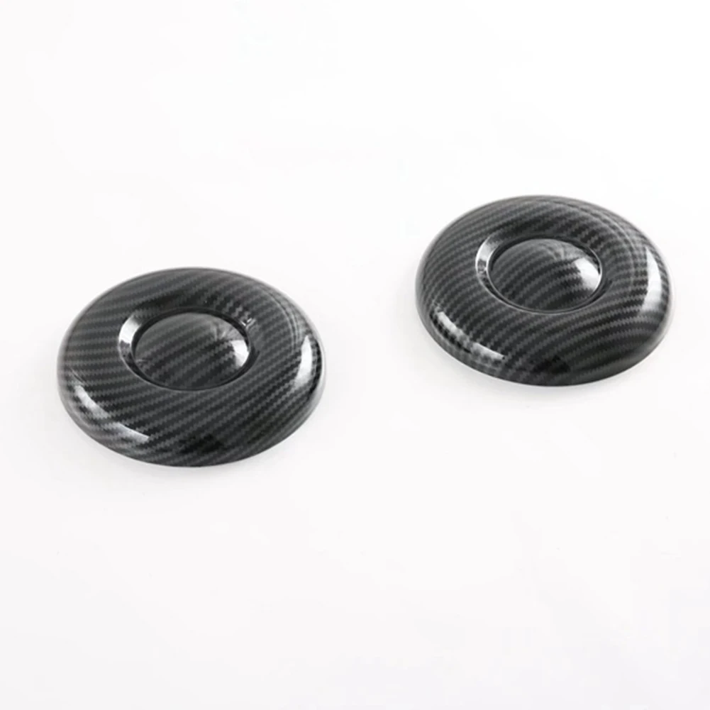 

Enhance Your Car\\\\\\'s Interior with Carbon Fiber Black Center & Side Air Vent Covers for BYD Atto3 2021 2023 4pc/Set