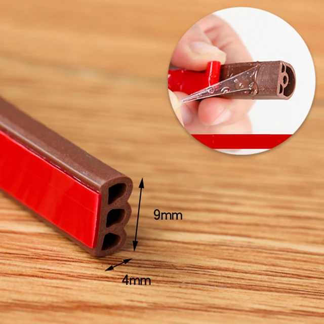 E 9x4mm brown