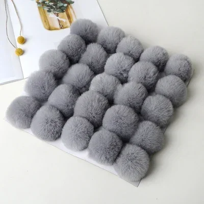 Fluffy Pom Pom Balls - Assorted Sizes for Crafts & Fashion Accessories