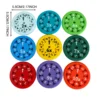 Math Fidget Spinners Montessori Educational Spinning Toys Arithmetic Tools Addition Subtraction Multiplication Division for Kids 4