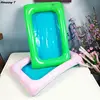 Random 1pc Indoor Magic Play Sand Children Toys Mars Space Inflatable Sand Tray Accessories Plastic Mobile Table Kid Party Toy 2