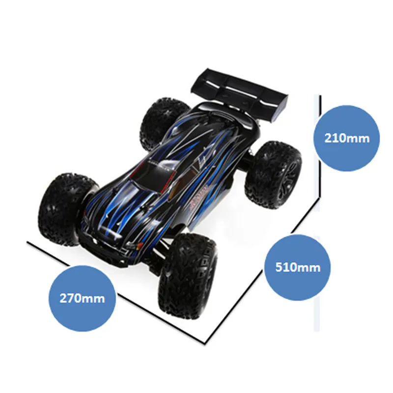 Jlb Cheetah 2.4ghz Brushless 80km/H Four-Wheel Drive High-Speed Travel Cross-Country Drift Waterproof Rc Cars Adult Child Toys 4