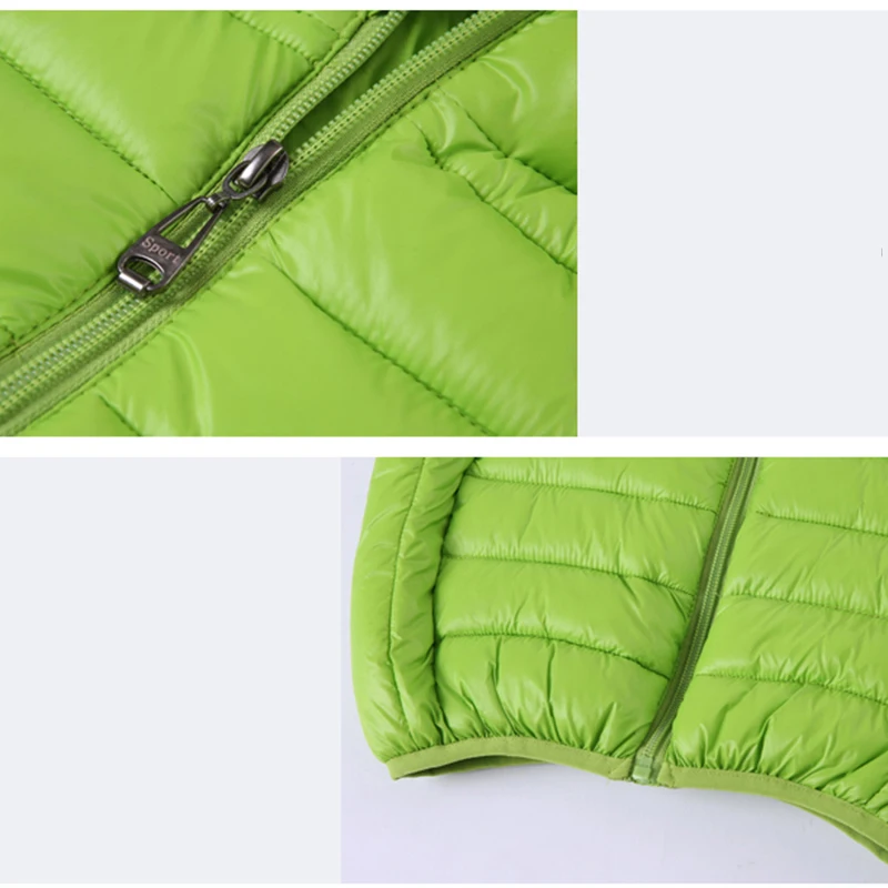 Children's Down Jackets Spring Autumn Solid Coat Cotton-padded Boys Girls Warm Winter Jacket Children Outerwear Kids Hooded Coat