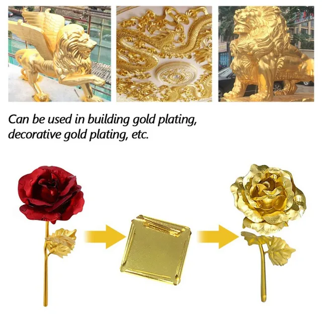 Pure Shiny Gold Leaf 3
