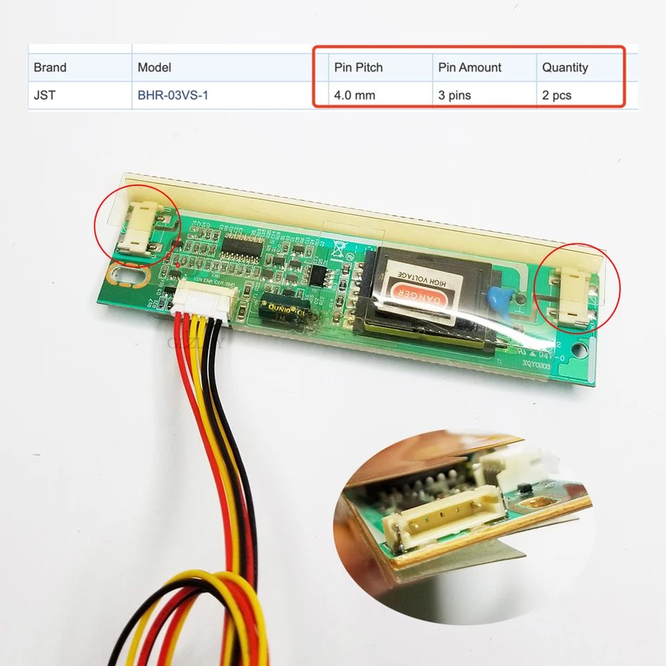 Alimentation PC 750 W Carte Contrôleur VGA/AV Pour écran LCD 12.1 800x600 - Compatible LQ121S1LG75/LG72 Kit Conversion écran LCD VSDISPLAY