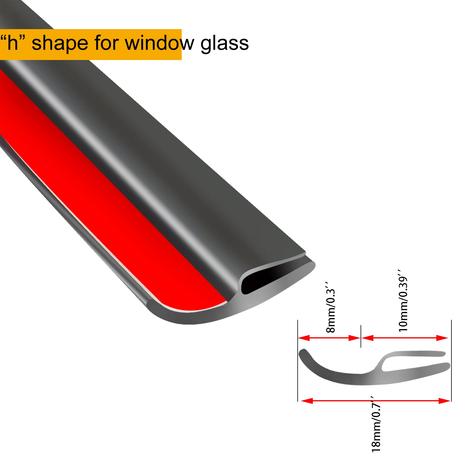 Fensterdichtung Streifen 2M Gummi Auto Dichtungen Rand Dichtung Streifen Auto Fenster Dichtung Gummi