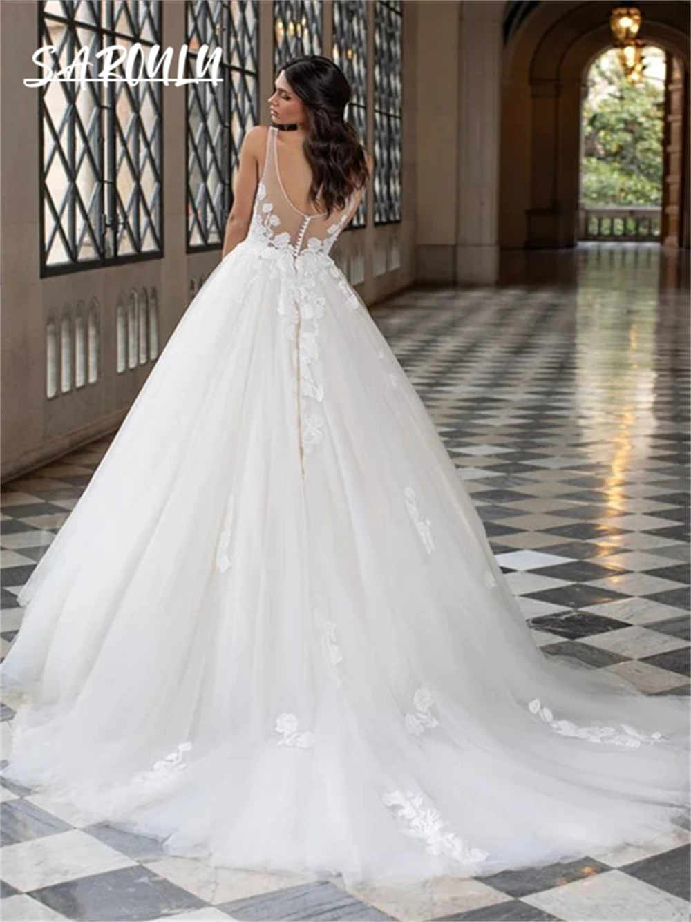 Рисунок 2 - Платье Свадебное ТРАПЕЦИЕВИДНОЕ из тюля