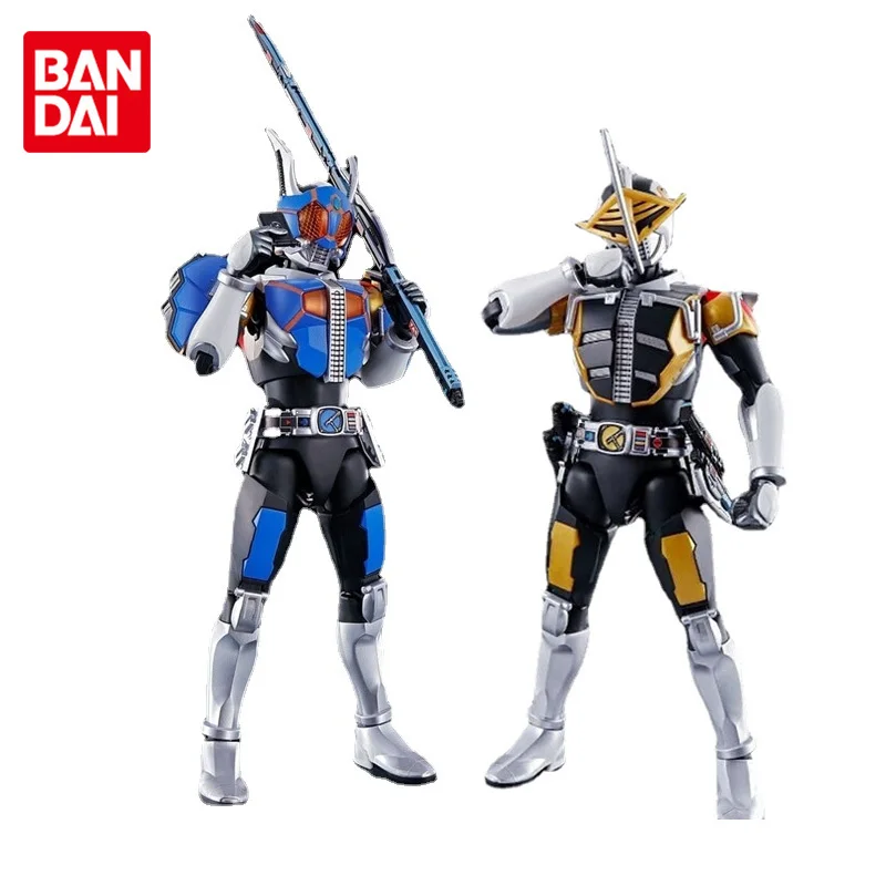 

BANDAI Genuine Figure-rise Kamen Rider Masked Rider DEN-O ROD FORM PLAT FORM AX FORM Anime Action Figures Toys for Boys Gifts