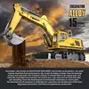 1/18 RC Truck Spray 12/13/15CH Simulation Alloy Excavator Sound Lighting 680 Degree Rotation Car Kids Toys Boys Birthday Gifts 2