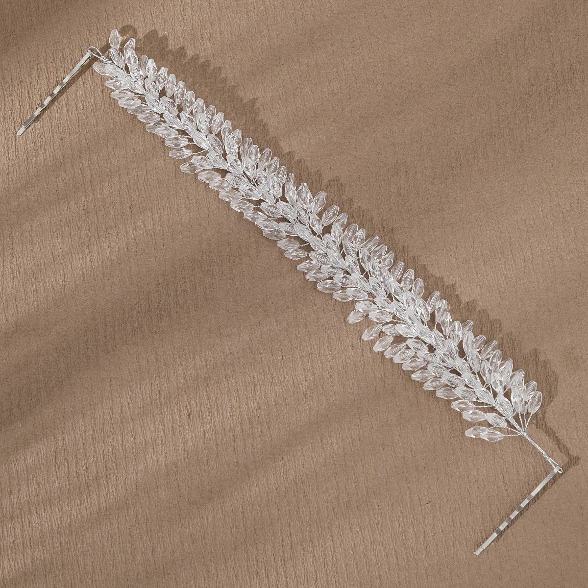 Bridal Wedding Crystal Beaded Heavy Duty Hair Bands Luxury Headbands For Women Holiday Headwear Elegant Hair Accessories