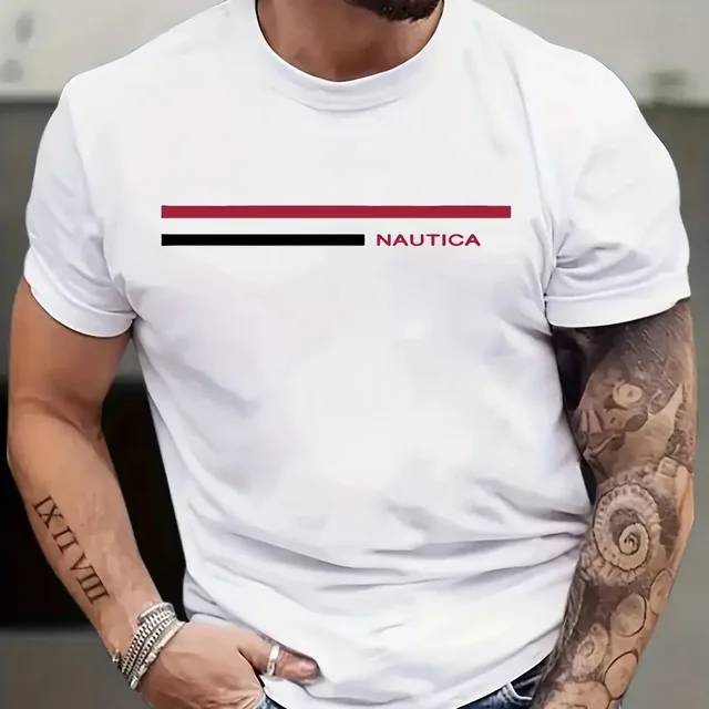 Vista Estilo e Conforto com a T-shirt Masculina de Verão 100% Algodão