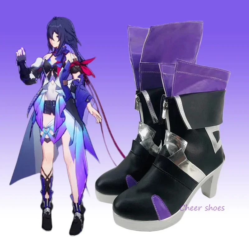 

Honkai Star Rail Seele Cosplay Shoes Star Rail Cosplay Boots Comic Halloween Party Seele Cosplay Costume Prop Anime Shoes