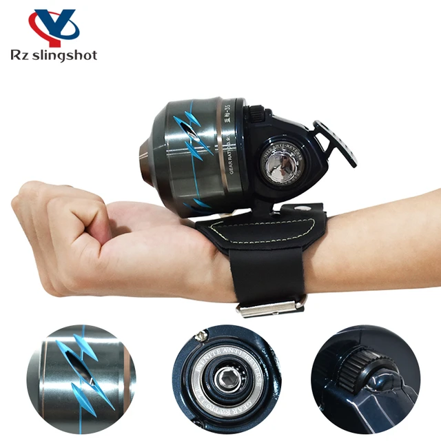 Slingshot Fishing Reel 6+1 Bb 3.6 :1 Spinning Hand Wheel Outdoor Hunting  Shooting Compound Bow Closed Reel With Line 2020 New - Fishing Reels -  AliExpress