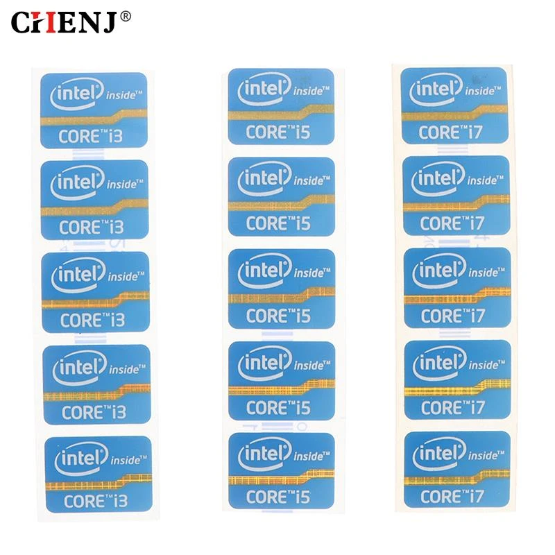 Laptop Notebook Decoration | Stickers Intel I3 I5 I7 | Intel Core I7 ...