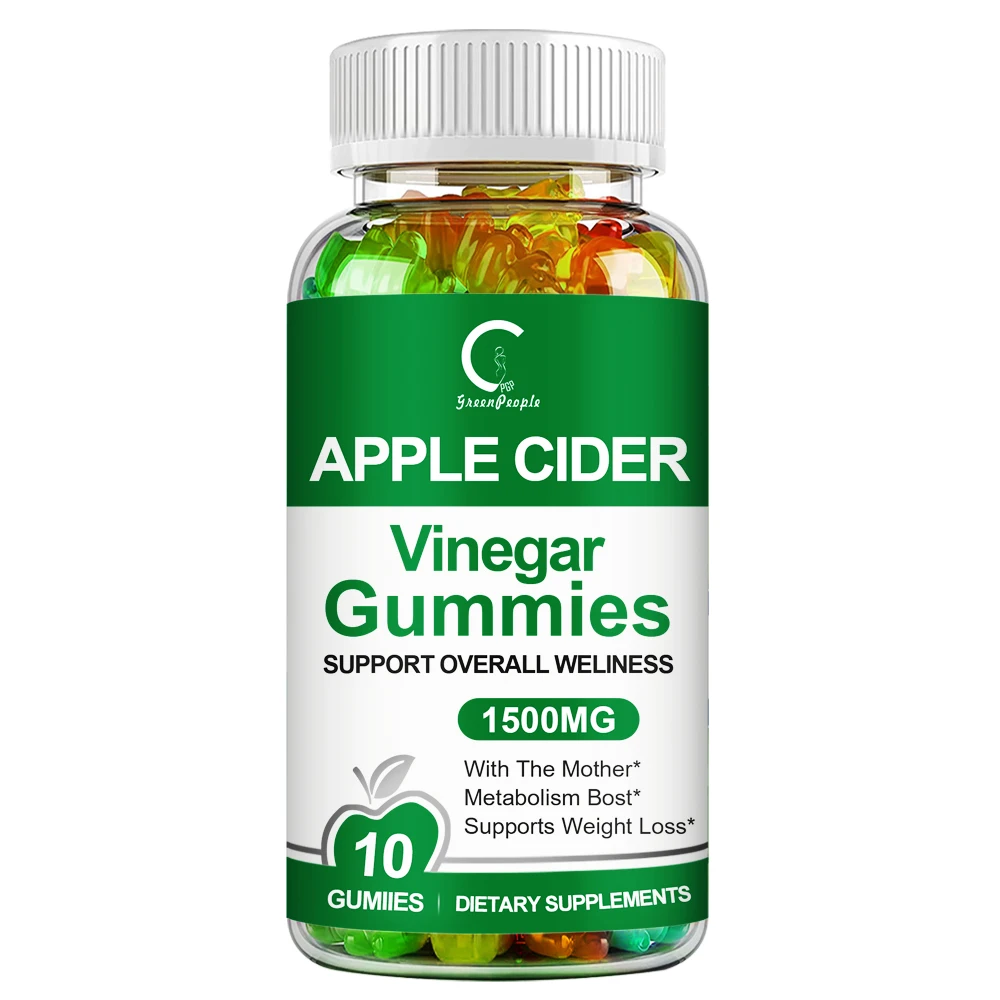 GPGP Apple Cider Vinegar Gummies Ketone Diet For Keep Fitness Weight Management Improve Immunity For Men And Women