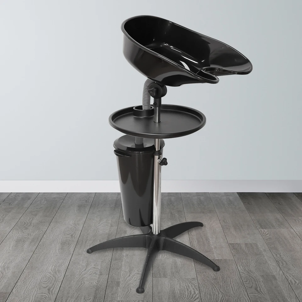 ポータブルヘア洗面器シャンプーボウル 洗髪槽 移動式シャンプー台ドレン付き 錦 美容院サロン髪洗浄シャンプーボウル 調節可能な 美容サロンツール 壁掛け ポータブルヘア洗面器シャンプーボウル 洗髪槽 移動式シャンプー台