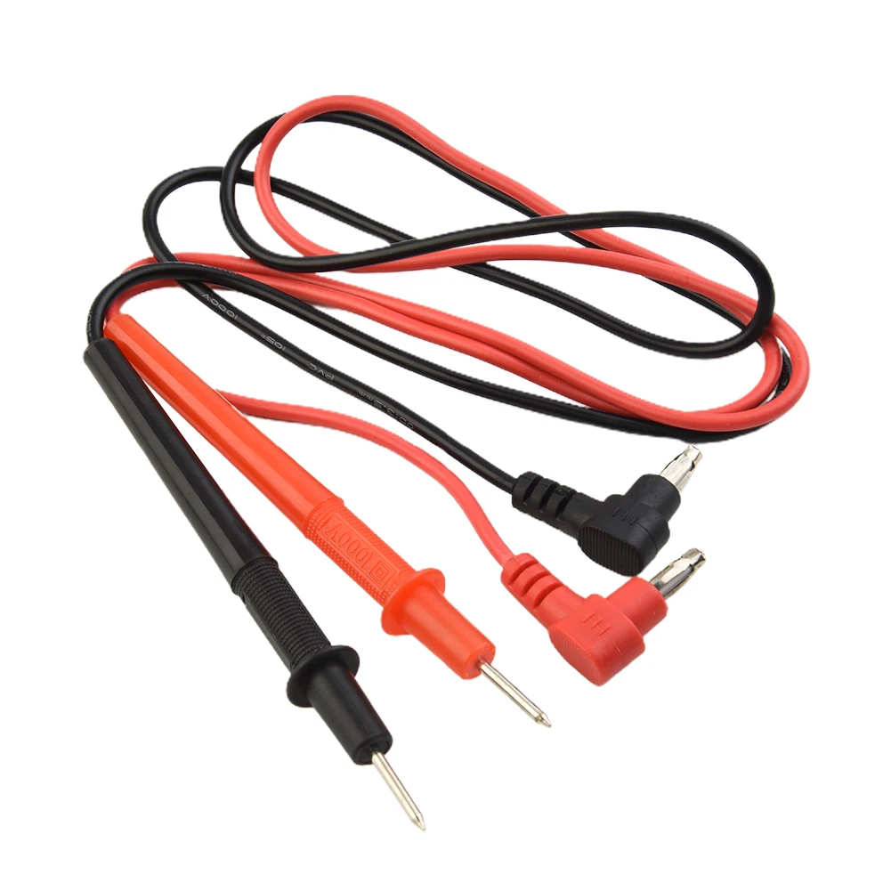 

Digital Multimeter Pen Copper Needle Crosshead Socket Full Sheath Terminat Test Voltmeter Wire 2PCS/1SET ABS Clip