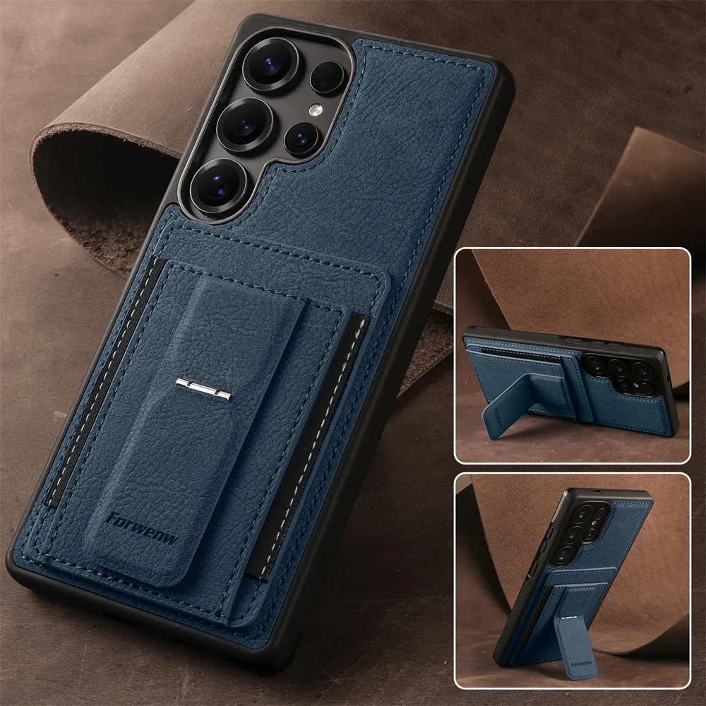 Luxury Business Flip Leather Smartphone Case Cover 5G