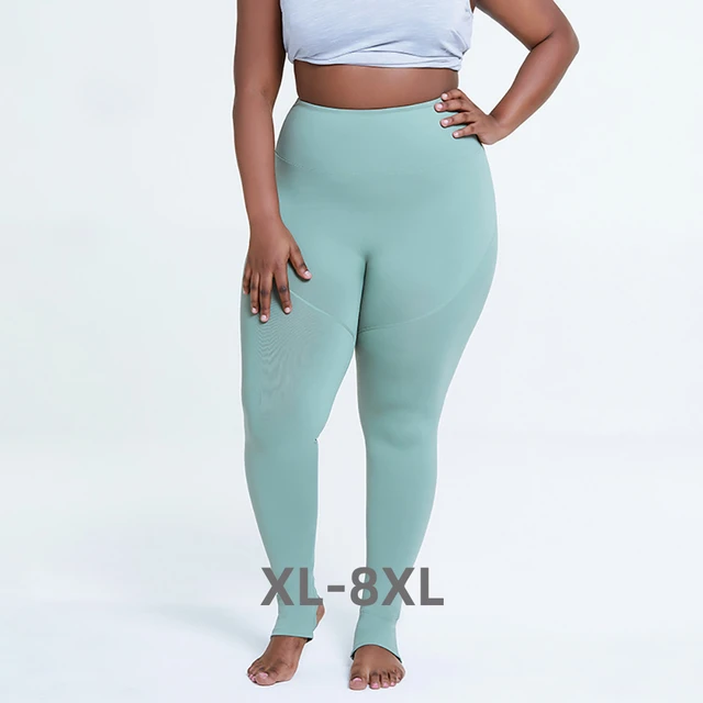 Plus Size Women Pants Casual Running Quick Drying High Waist Tight