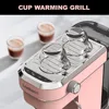 Professional Espresso Machine 20 Bar, Espresso Maker with Milk Frother Steam Wand, Stainless Steel Home Coffee Machines 6