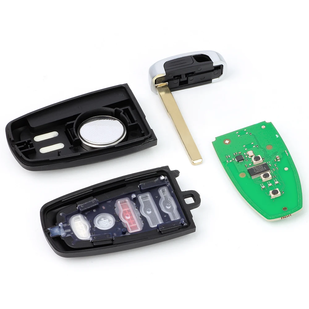 KEYECU 3 Buttons for Ford Bronco Edge Ecosport Explorer F150 F250 F350 Fusion Ranger Maverick Smart Remote Key Fob M3N-A2C931423