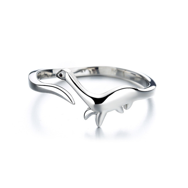Hot Trendy Dinosaur Rings Women Opening Adjustable Finger Ring For Women Jewelry Gift