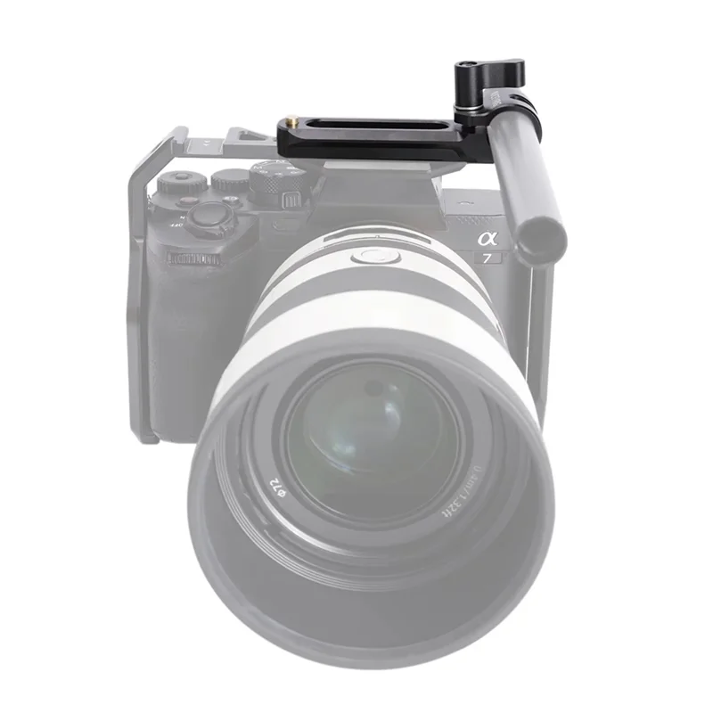 다양한 카메라 설정을 위한 카메라 장비용 퀵 릴리스 메커니즘을 갖춘 ABGI-Rail 15Mm 레일 블록/로드 클램프