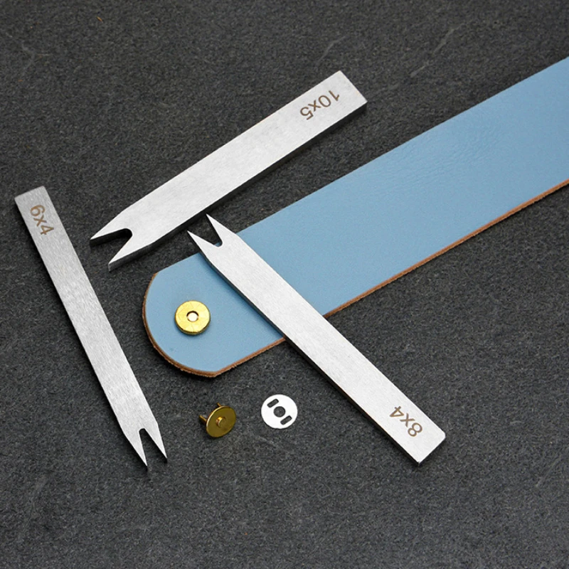 Leather Magnetic Buckle Installation and Punching Tool DIY Handwork Making Leather Goods Hardware Installation Auxiliary Tool