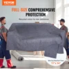 VEVOR 12/24 Packs Moving Blanket Recycled Cotton Heavy Duty Packing Shipping Mover Pads for Protect Furniture Floors Appliances 2
