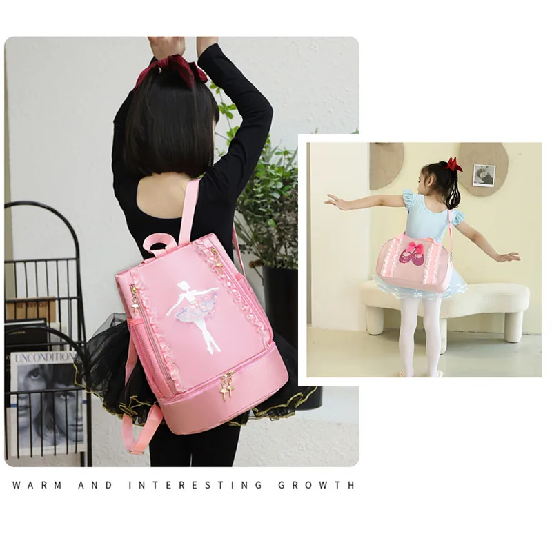 Gym Bag Fitness Goods Large Weekend Dance Sack Girl Children's Training Trips Storage Shoulder Bolsas For Travel Sports Backpack
