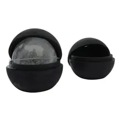 Round Silicone Ice Mold (Black)