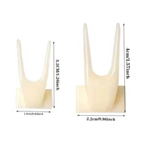 5pcs Durable PP Material Bird Cage Fruit Forks, Parrot Feeding Accessories, Pet Supplies Snack Holder for Birds 2