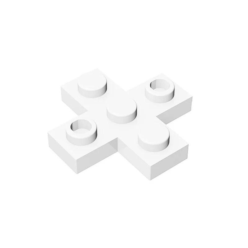 MOC 15397 수정된 3x3 크로스 빌딩 블록, 하이테크 플레이트 벽돌, 교육용 입자 아이디어 장난감, 어린이 생일 선물, 10 개