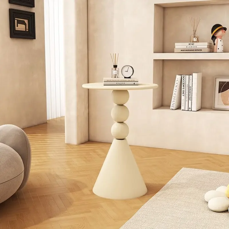 Nordic Style Minimalist Sofa Side Table for Small Living Room Creative Coffee Table