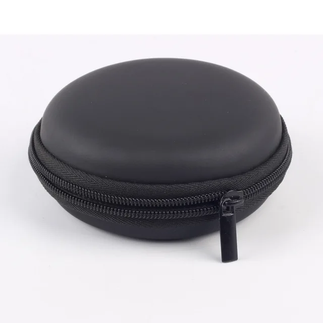 KZ Original EVA Black Oval Cortical Wired Bag Earbuds Case Headphone Box Earphone Music Headset Carrying Bag Portability Package 2