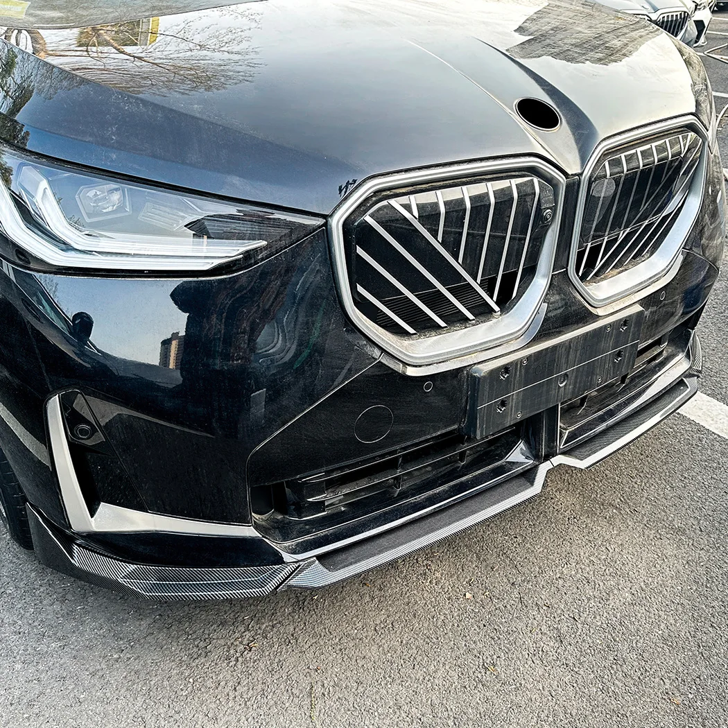 BMW X3 G45 20d 30e M50 M 스포츠 2025 2026+ 차량용 프론트 범퍼 립 스플리터 스포일러 디퓨저 바디킷 튜닝