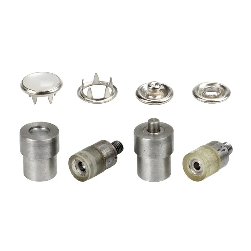 Five Claws Hollow Pearl Button Install Tool The Dies Molds Suitable for Manual Punching Machine