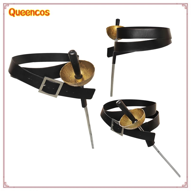 Kids Cosplay Costume Kids Puss Belt in Boots Last Wish Puss Sword Children Boy Cartoon Cat Costume Halloween Carnival Gifts Cosplay Prop Accessories