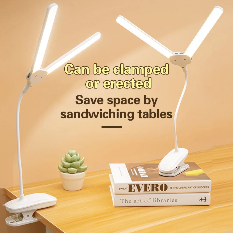 Dual-Use Music Score Lamp-Eye-Caring Clip-On Table Light For Piano, Guzheng, Guitar, And Cross-Stitching