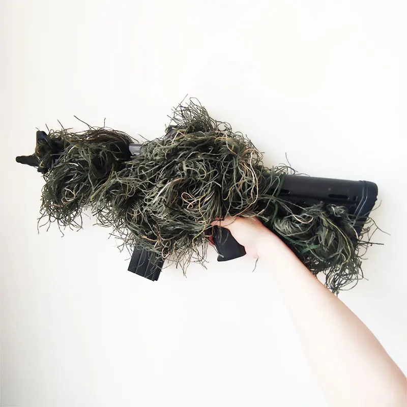 115g Grass Type Hunting Rifle Wrap Rope Ghillie Suits Gun Stuff Cover for Camouflage Paintball Hunt