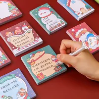 Office School Supplies Notepad Cartoon Christmas Sticky Notes Student Message Notepad Study Office Sticky Notes Christmas 1