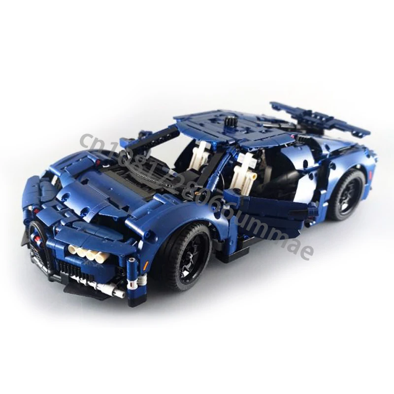 NEW Technical MOC Super Sports Racing Car Model Building