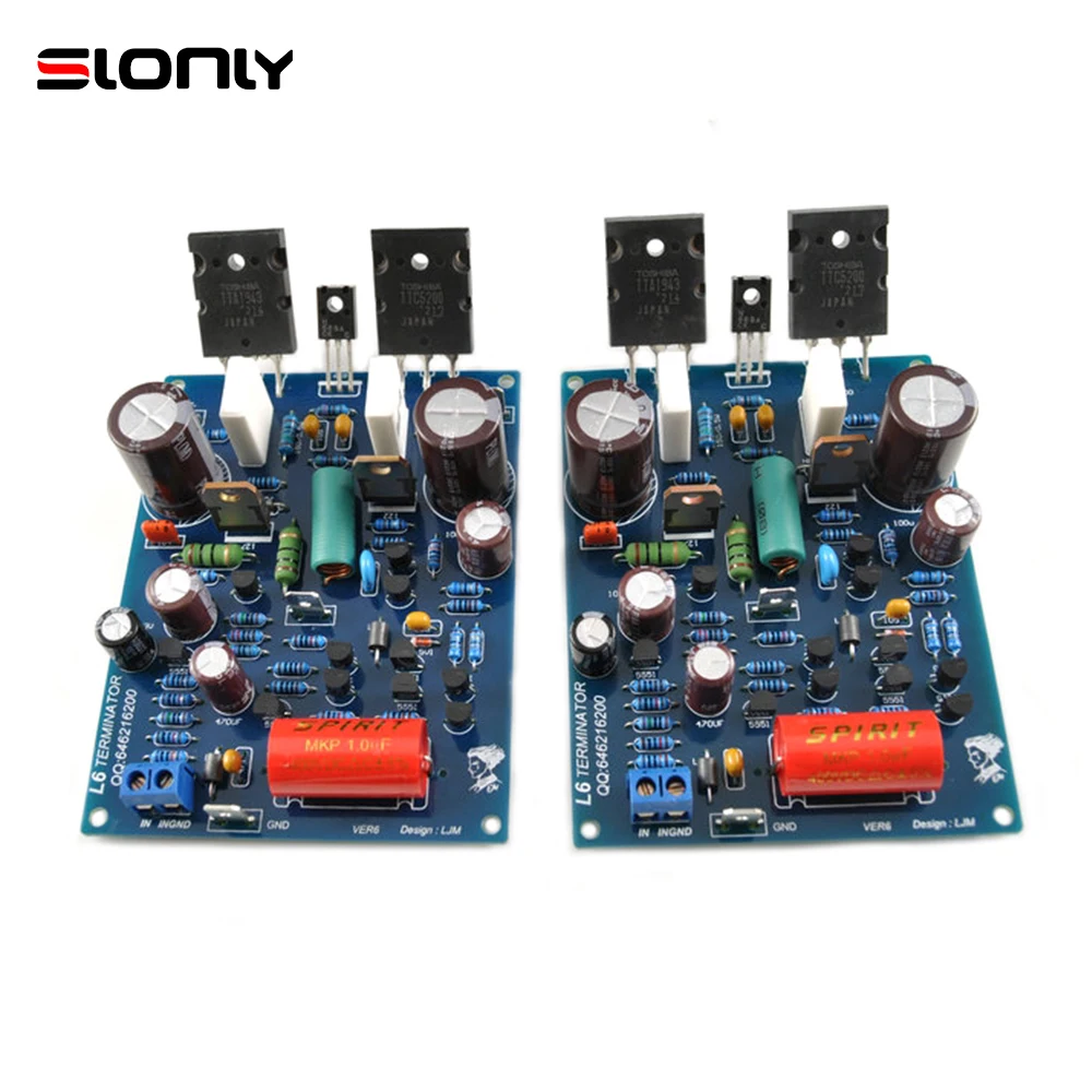 

LJM One Pair 100W *2 TOSHIBA 1943 5200 L6 Dual Channel 2.0 Audio AMP Power Amplifier Finished Board