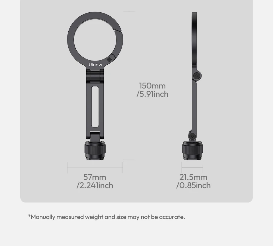 MA07 Magsafe Phone Holder for Iphone Camera Fill Light Tripod Mount with Cold Sh