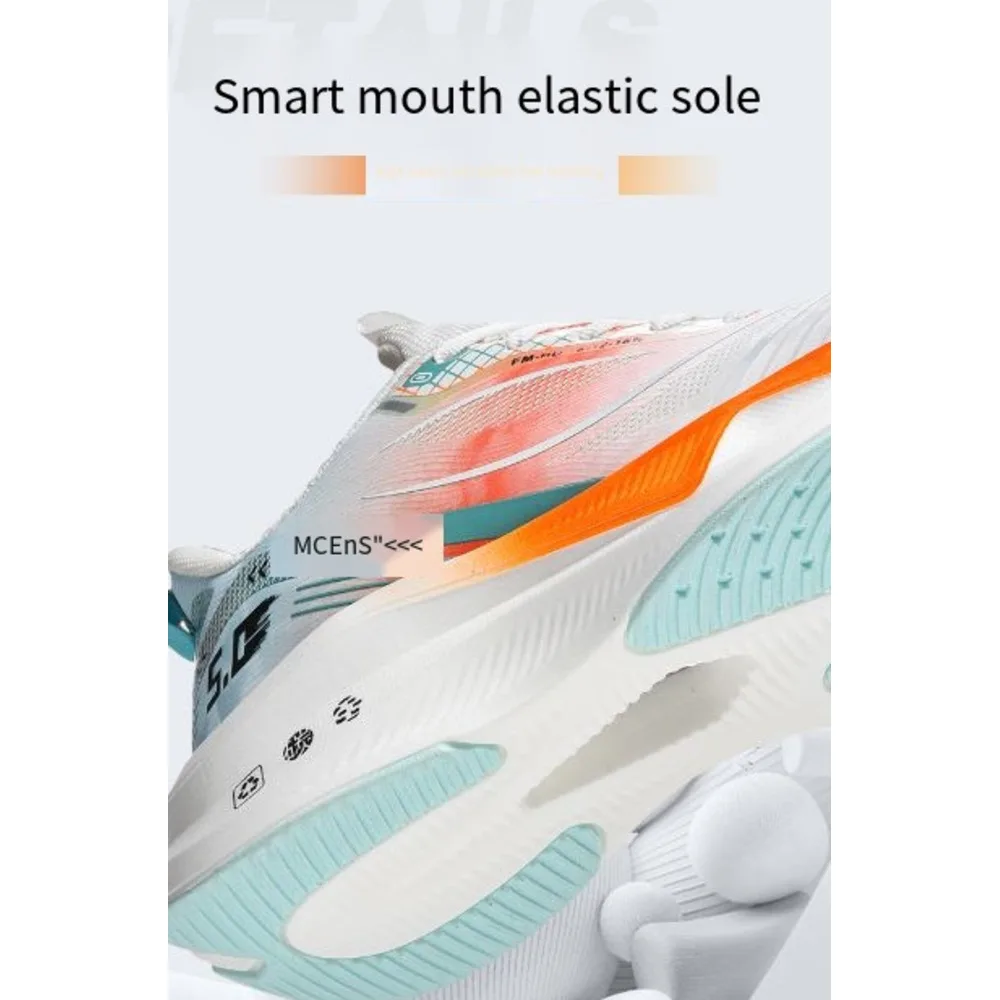 Première apparition de chaussures de course décontractées en cuir microfibre pour hommes, surdimensionnées_voghion.com
