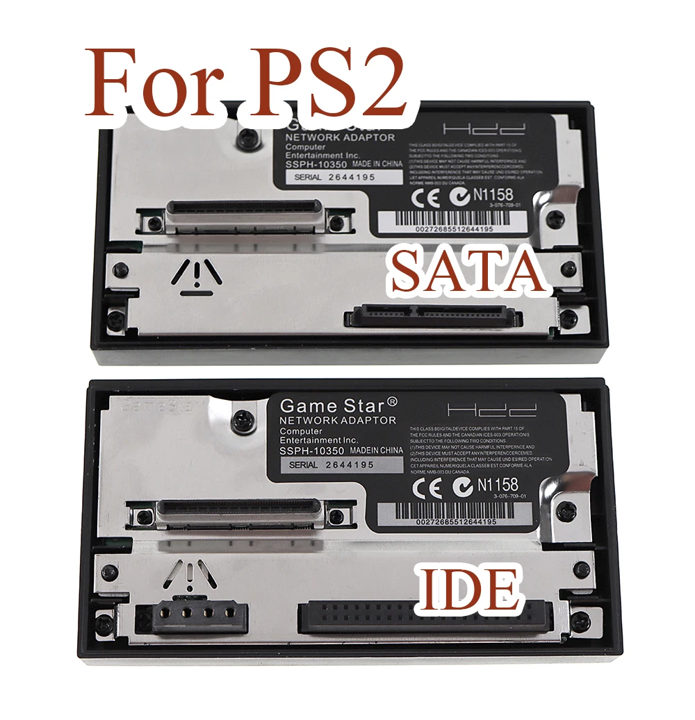 Adattatore Adattatore Di Rete Sata Ide 5 Pezzi Per Ps2 Fat Game Console Socket Hdd Per Playstation 2 Fat Sata Socket Sostituzione