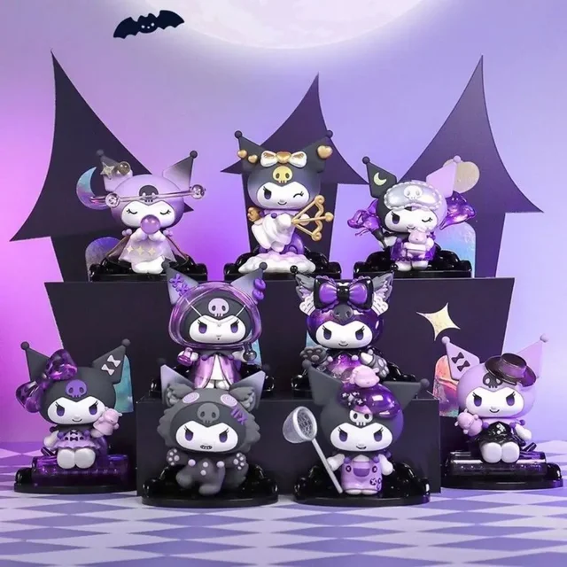 Sanrio Kuromi Blind Box Werewolf Series High-Looking Action Figure Doll Anime Character Surprise Boxed Cute Collectible Toy 3
