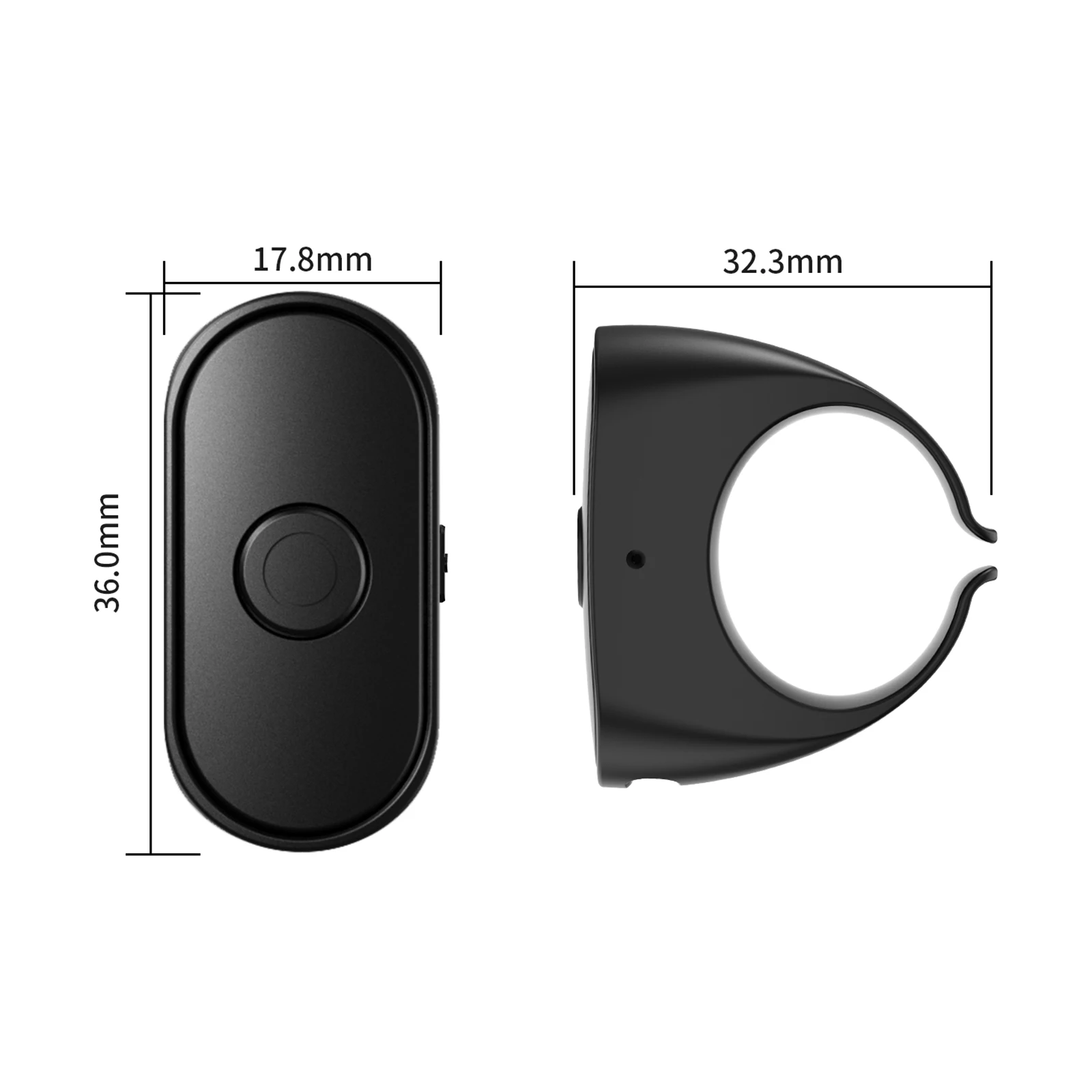 2-in-1 Page Turner Remote Lightweight E-book Page Turner Record Triggers Remote for Kindle Paperwhite Scribe Accessories