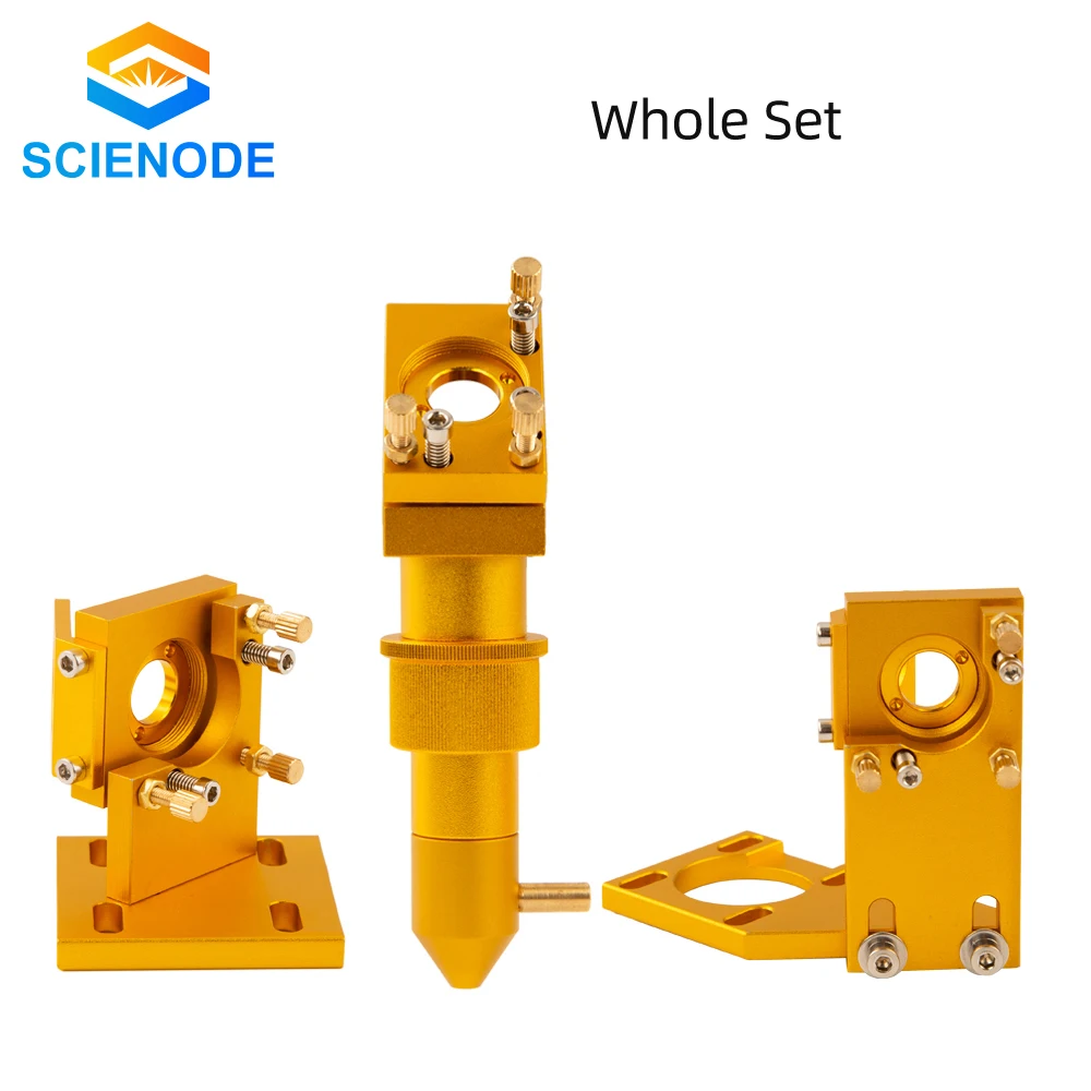 woodworking boring machine Scienode K Series CO2 Laser Head Set Lens Dia.18/20 FL50.8 Mirror Mount 20mm for 2030 4060 5030 Laser Engraving Cutting Machine wood pellet making machine Woodworking Machinery
